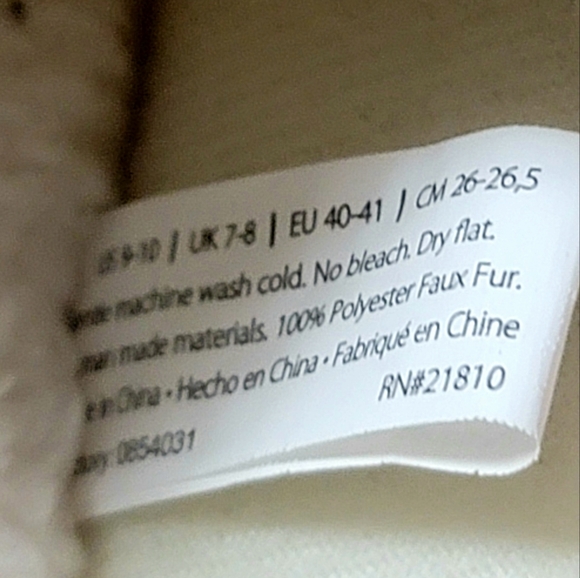 NWT Dearfoams Indoor Outdoor Memory Foam Slippers Size 9 - 10 - Picture 12 of 13